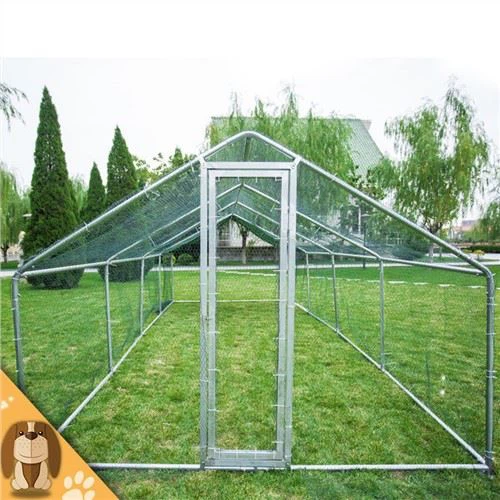 Nagy kültéri fém keret tyúkól